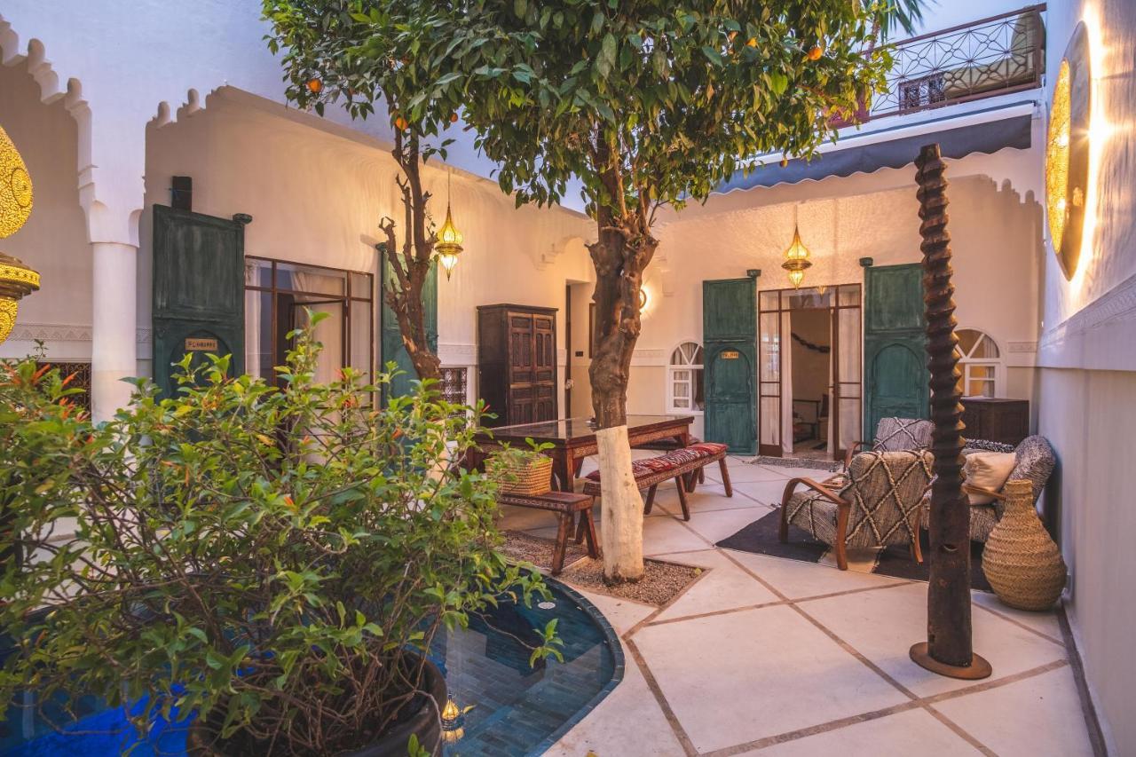 Riad Villa Berna Under Swiss Management Marrakesh Eksteriør bilde