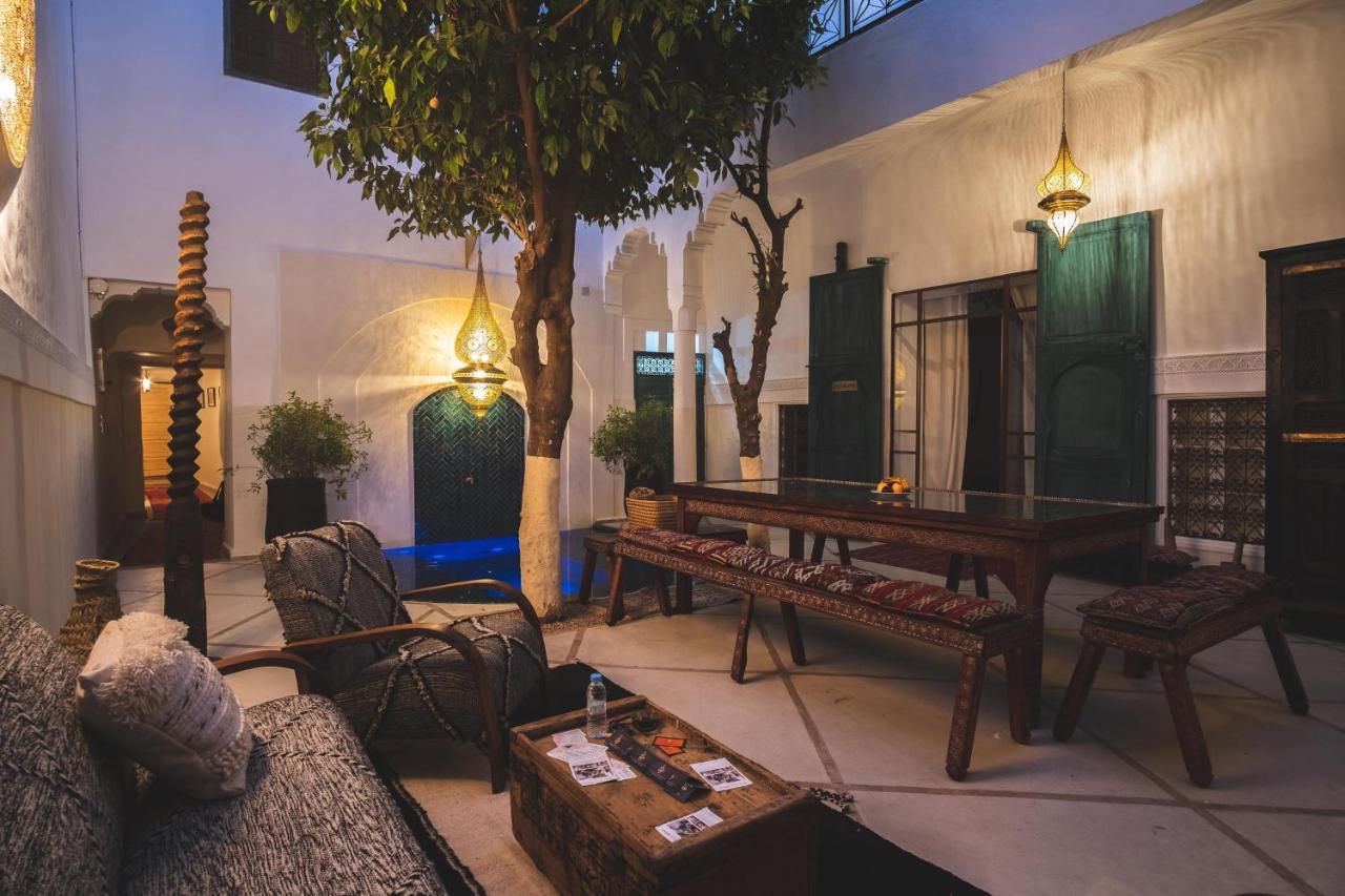 Riad Villa Berna Under Swiss Management Marrakesh Eksteriør bilde