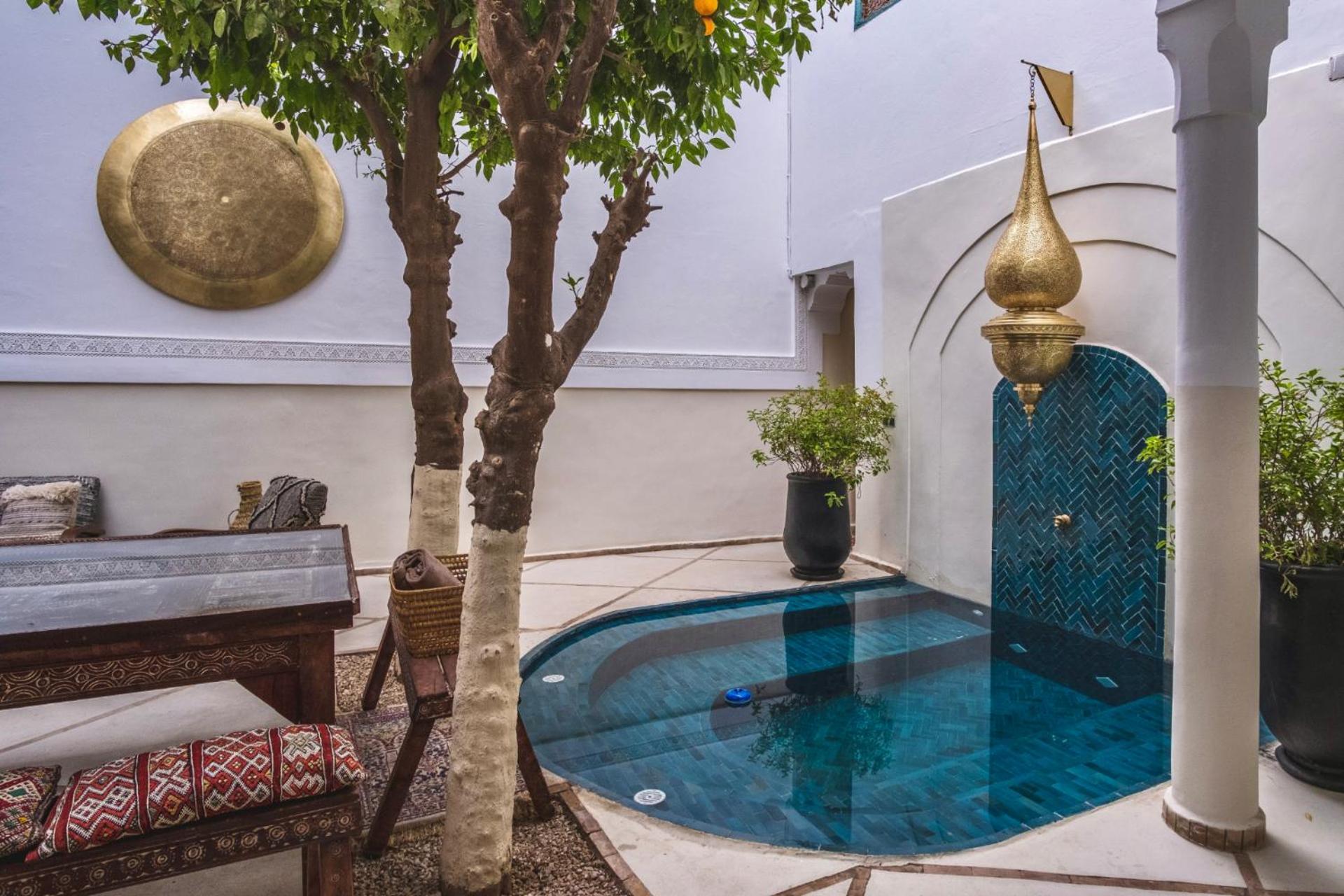 Riad Villa Berna Under Swiss Management Marrakesh Eksteriør bilde